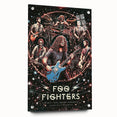 Foo Fighters Retro Wall Art - Vintage Cosmic Concert Poster