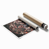 Foo Fighters Retro Wall Art - Vintage Cosmic Concert Poster