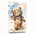 Astronaut Teddy - Boys Bedroom Art Kids Wall Art Prints