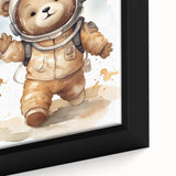 Astronaut Teddy - Boys Bedroom Art Kids Wall Art Prints