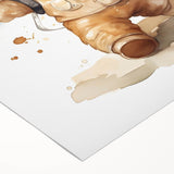 Astronaut Teddy - Boys Bedroom Art Kids Wall Art Prints