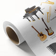 Musical Instruments Educational Wall Art - Kids' Learning Poster