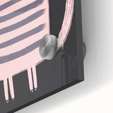 Minimalist Cat Illustration - Modern Kids Room Art