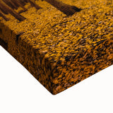 Large art canvas featuring a black and white landscape painting with leafless trees, ideal for bedroom wall decor.