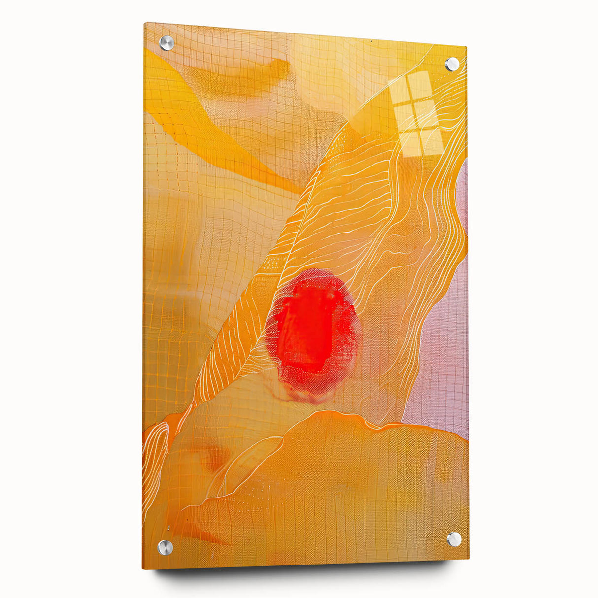Elegant Dining Room Wall Art – Vibrant Sunset Canvas Print
