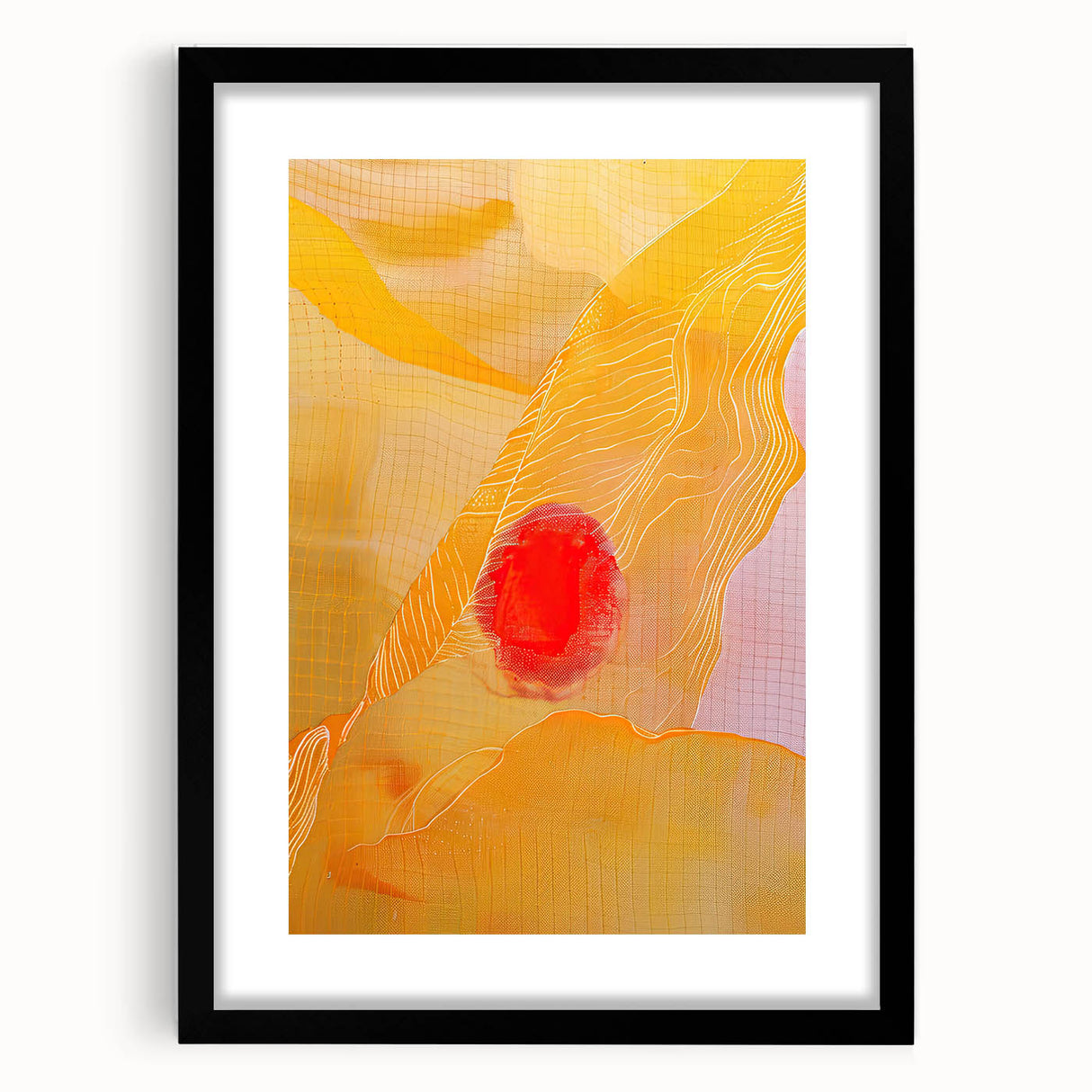 Elegant Dining Room Wall Art – Vibrant Sunset Canvas Print