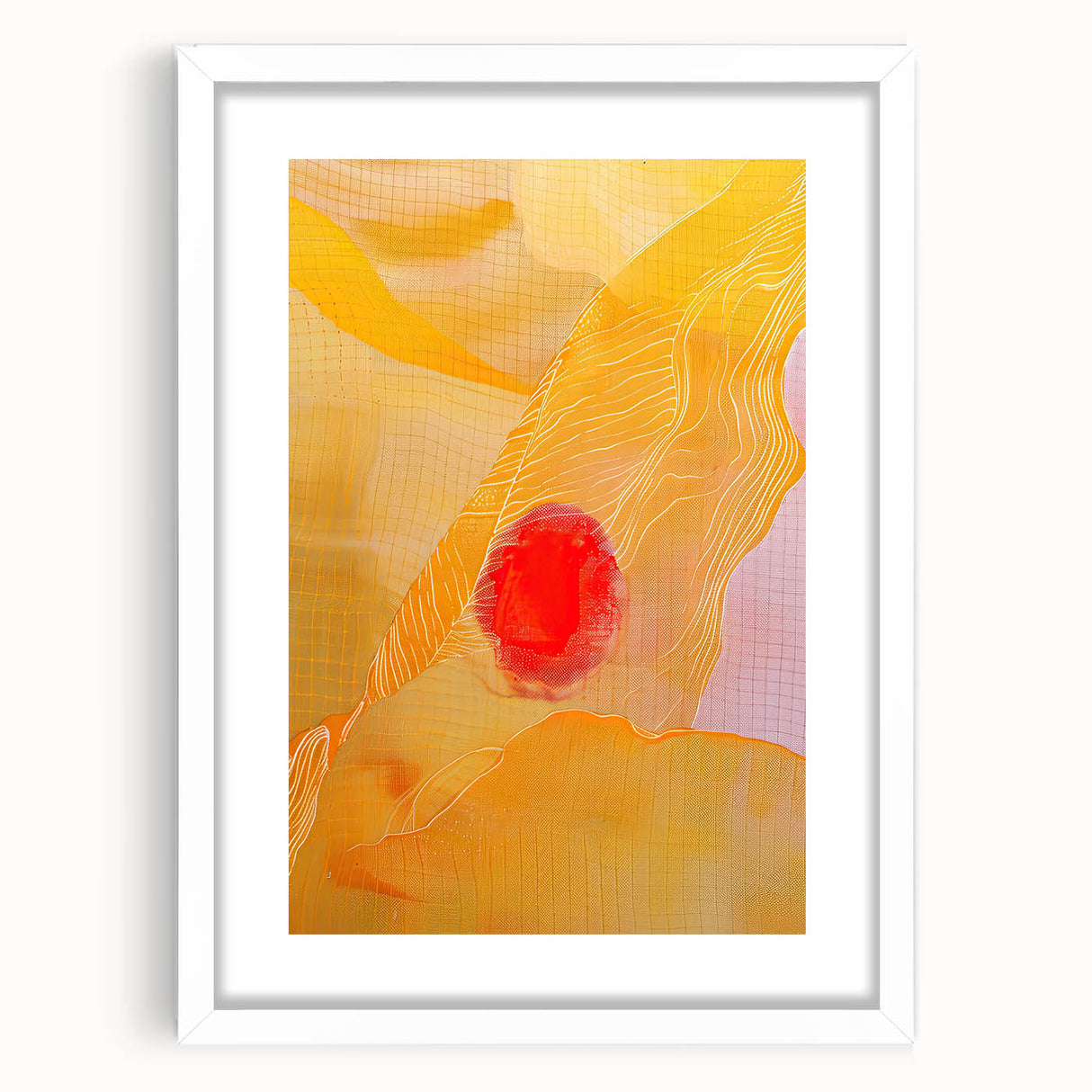 Elegant Dining Room Wall Art – Vibrant Sunset Canvas Print