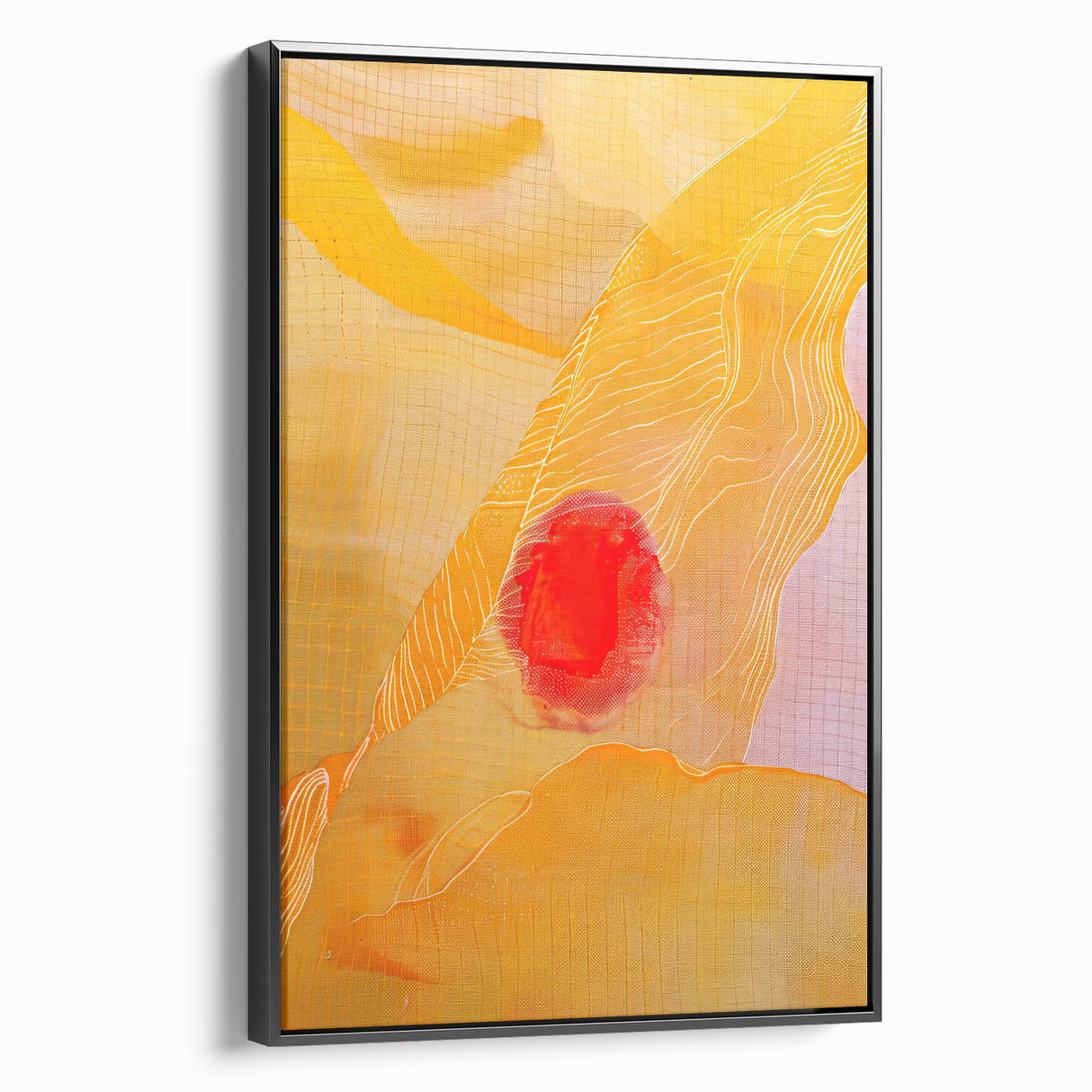 Elegant Dining Room Wall Art – Vibrant Sunset Canvas Print