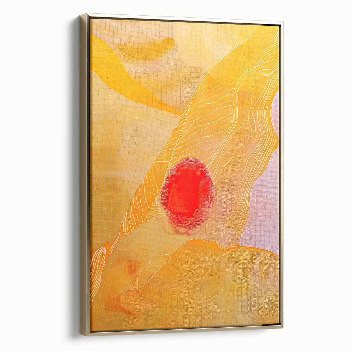 Elegant Dining Room Wall Art – Vibrant Sunset Canvas Print