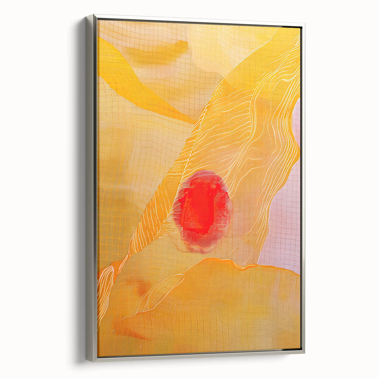 Elegant Dining Room Wall Art – Vibrant Sunset Canvas Print
