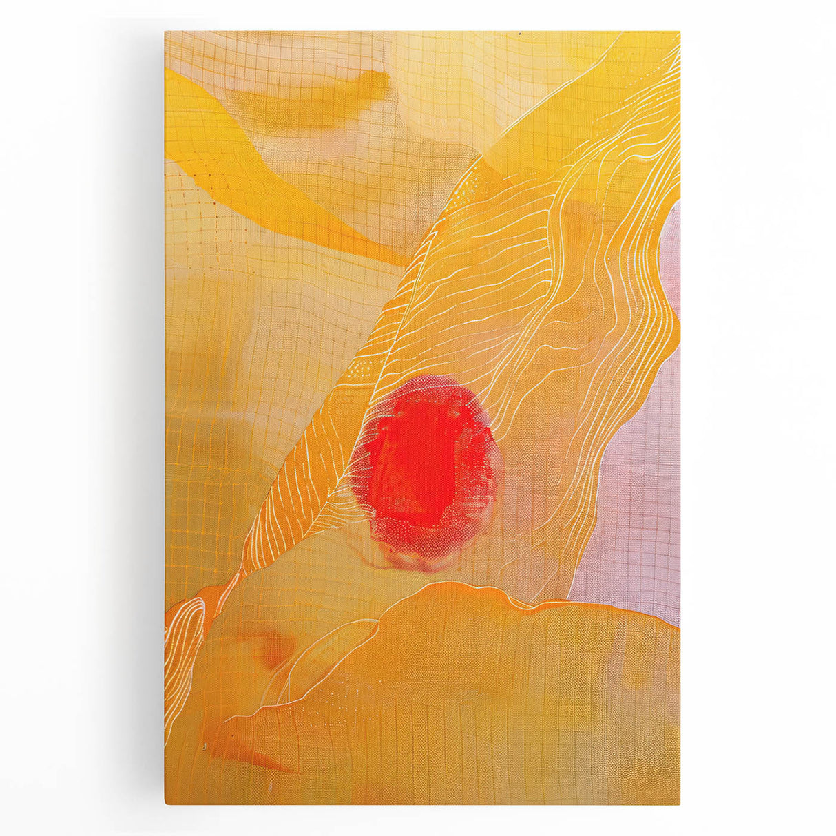 Elegant Dining Room Wall Art – Vibrant Sunset Canvas Print
