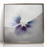 Framed abstract floral wall art with vibrant colors and gold accents, displayed from the front, perfect for modern home decor. Ideal for adding elegance to living spaces.