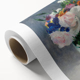 Impressionism Wall Art - Floral Bouquet in Crystal Vase - Manet's Flower Art Print