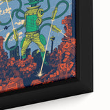 Foo Fighters Retro Wall Art - Vintage Sci-Fi Comic Poster