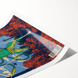 Foo Fighters Retro Wall Art - Vintage Sci-Fi Comic Poster