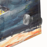 Realism Art Print of Fish and Butterflies - Nature’s Aquatic Harmony