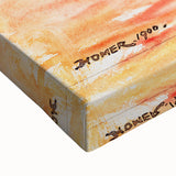 Realism Art Print of Fish and Butterflies - Nature’s Aquatic Harmony