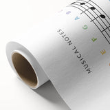 Musical Notes Educational Wall Art - Kids' Learning Poster
