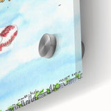 Flying High Watercolor Print - Personalized Kids Art