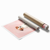 Framed Baby Art Prints – Puppy on Skateboard Nursery Wall Art