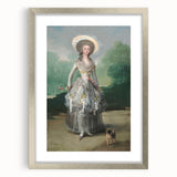 Romantic Era Art: "The Marquesa de Pontejos" by Francisco de Goya