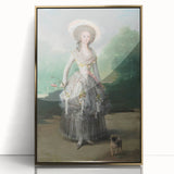 Romantic Era Art: "The Marquesa de Pontejos" by Francisco de Goya