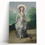 Romantic Era Art: "The Marquesa de Pontejos" by Francisco de Goya