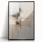 Modern Dining Room Art - Beige & Black Framed Dining Room Prints