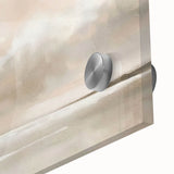 Close-up of vibrant abstract landscape wall art featuring bold colors and intricate details, designed for acrylic glass display, enhancing modern decor aesthetics.