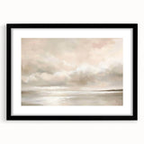 Abstract landscape wall art framed in black, showcasing vibrant colors and intricate design, perfect for modern home decor. Ideal for adding artistic flair to any room.