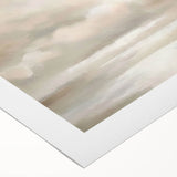 Abstract landscape wall art on rolled canvas showcasing vibrant colors and blended textures, ideal for home decor or office enhancement, elegantly packaged for delivery.