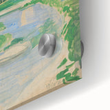 Expressionist Landscape Art on Canvas - Modern Expressionism Wall Decor