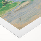 Expressionist Landscape Art on Canvas - Modern Expressionism Wall Decor