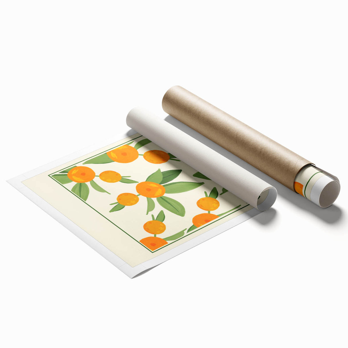 Extra large rolled canvas print featuring a variety of fruits in vibrant colors, ideal for classy bathroom wall art.
