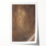 Impressionism Wall Art - Mysterious Forest Ghost - Ethereal Art Print