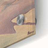 Modern Wall Art - Scenic Village Landscape - Unique Gypsy Camp Print