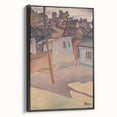 Modern Wall Art - Scenic Village Landscape - Unique Gypsy Camp Print
