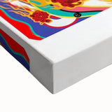 Foo Fighters Retro Wall Art - Vintage Psychedelic Space Poster