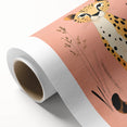 Stylish Cheetah Illustration - Personalized Kids Room Art