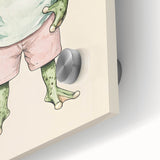 Cool Frog Nursery Wall Art - Baby Room Decor & Kids Room Art Prints