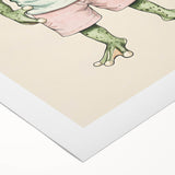 Cool Frog Nursery Wall Art - Baby Room Decor & Kids Room Art Prints