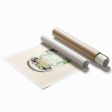 Cool Frog Nursery Wall Art - Baby Room Decor & Kids Room Art Prints