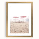 Extra large abstract art print featuring textured patterns in warm orange and yellow tones, framed in gold.