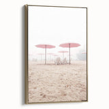 Framed canvas depicting a vintage landscape art painting with a colorful summer scene, ideal for living room decor.