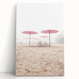 Large black and white canvas depicting a summer scene, ideal for kitchen wall art or bedroom ambiance.