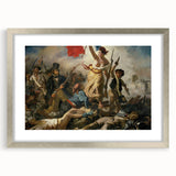 Famous Romantic Era Art: "Liberty Leading the People" by Eugène Delacroix