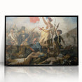 Famous Romantic Era Art: "Liberty Leading the People" by Eugène Delacroix