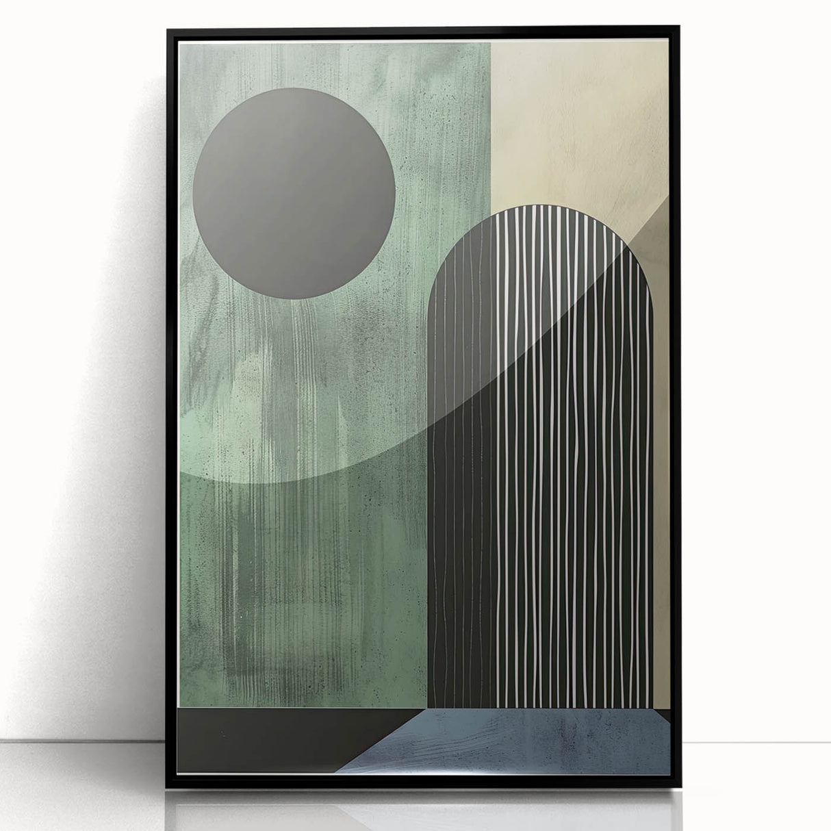 Acrylic Dining Room Artwork - Geometric Canvas Art for Dining Area