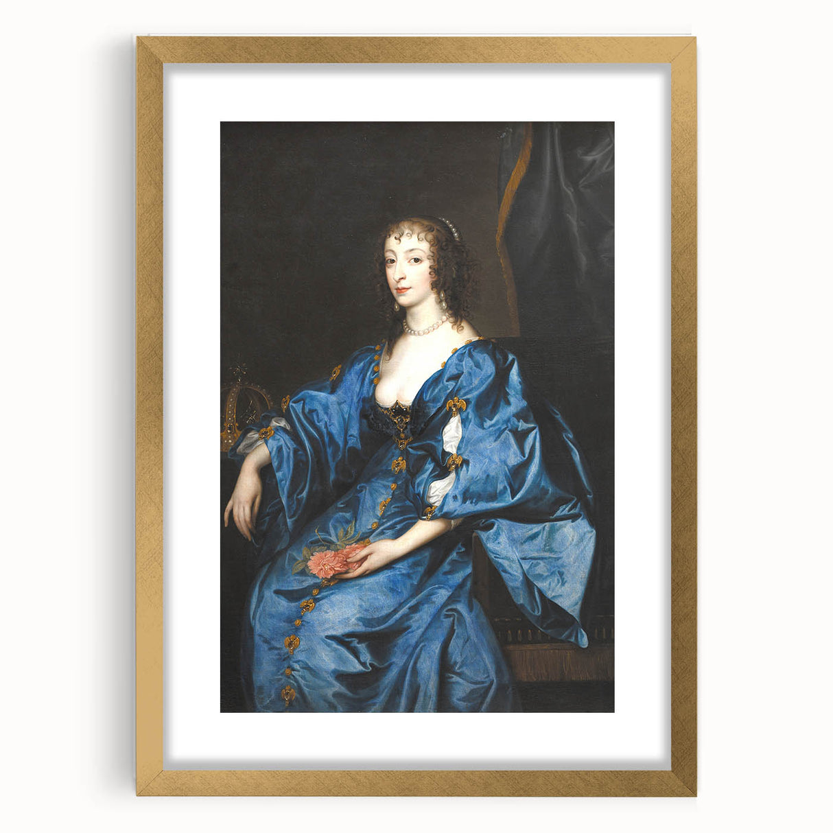 Rococo Art Print – Elegant Antique Décor for Timeless Spaces