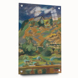 Abstract Expressionist Landscape - Vibrant Expressionism Wall Decor